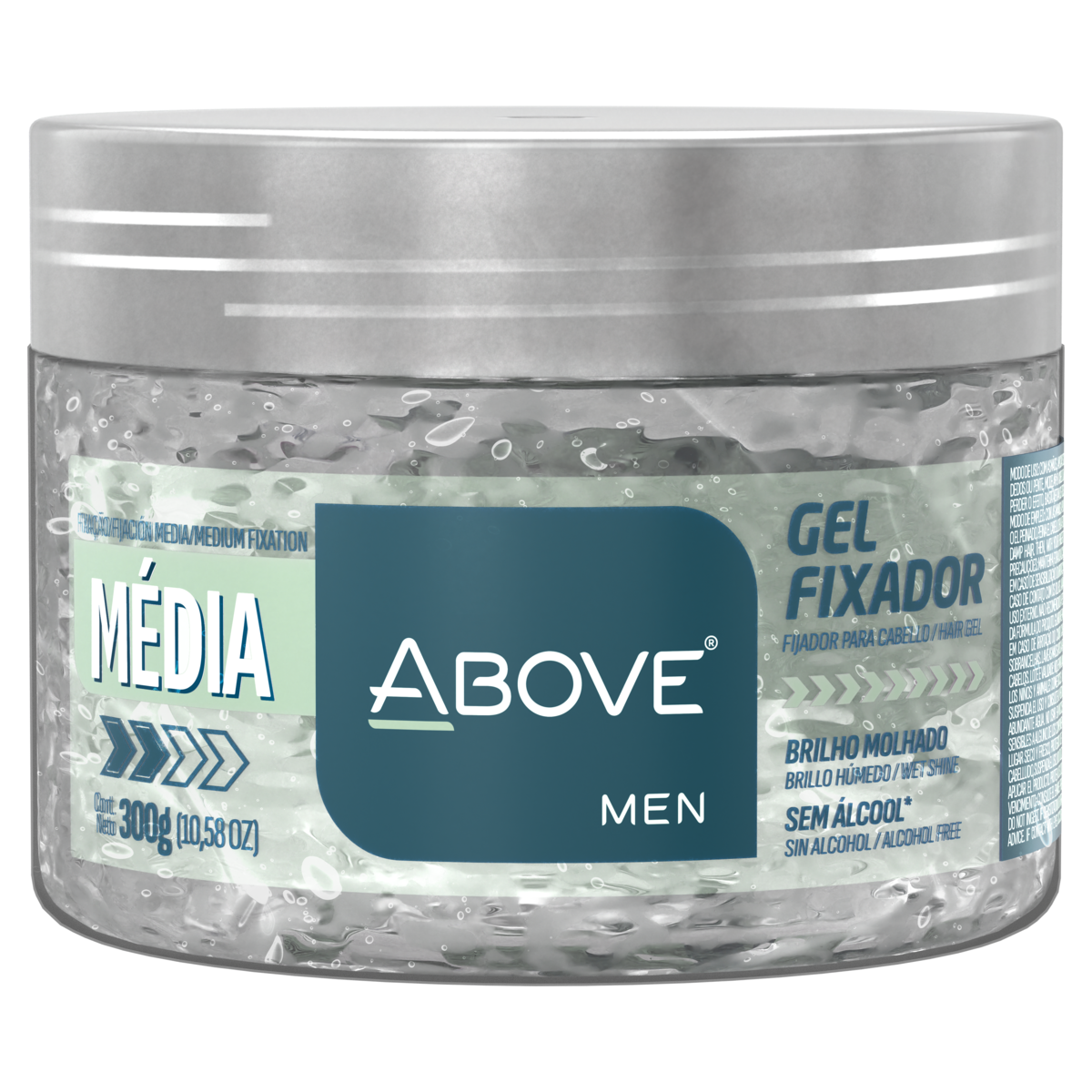 Gel Fixador Média Above Men Pote 300g