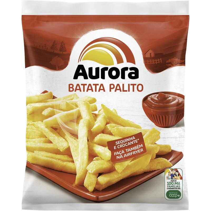 Batata Pré-Frita Aurora Congelada 2kg