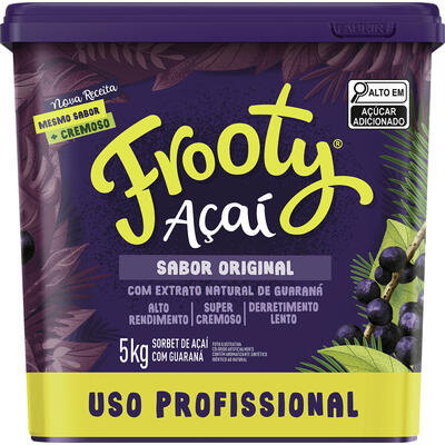 Açaí Frooty Congelado Original 5kg