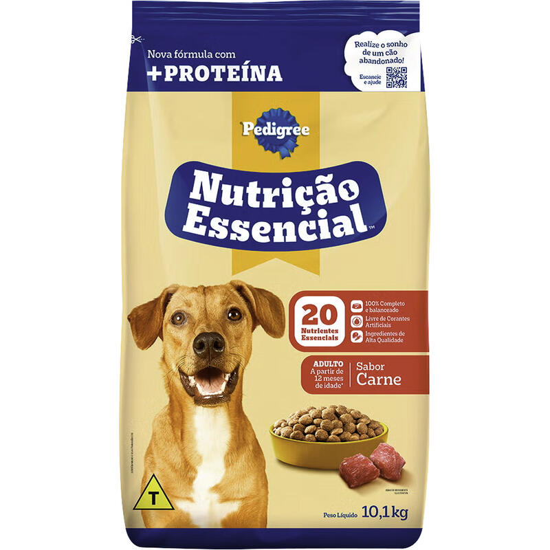 Alimento para Cães Pedigree Nutrição Essencial 10,1kg