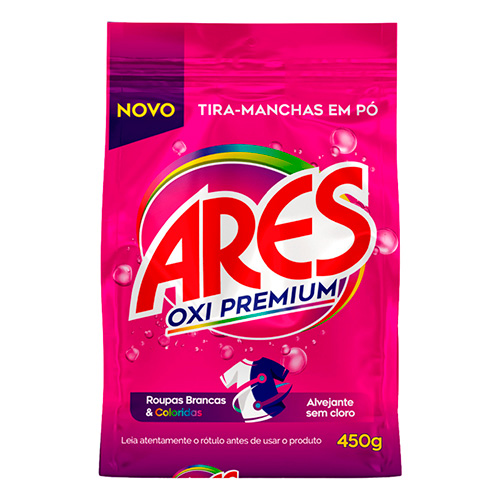 Tira Manchas Em Pó Ares Oxi Premium 450g