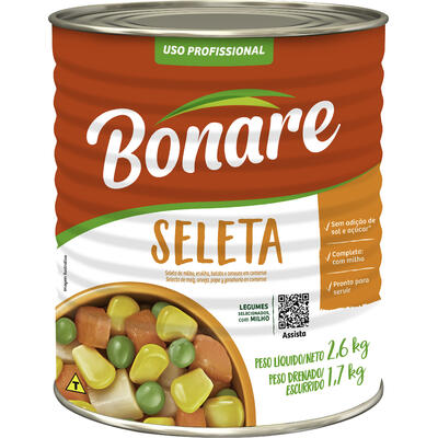 Seleta de Legumes Bonare 1,7kg