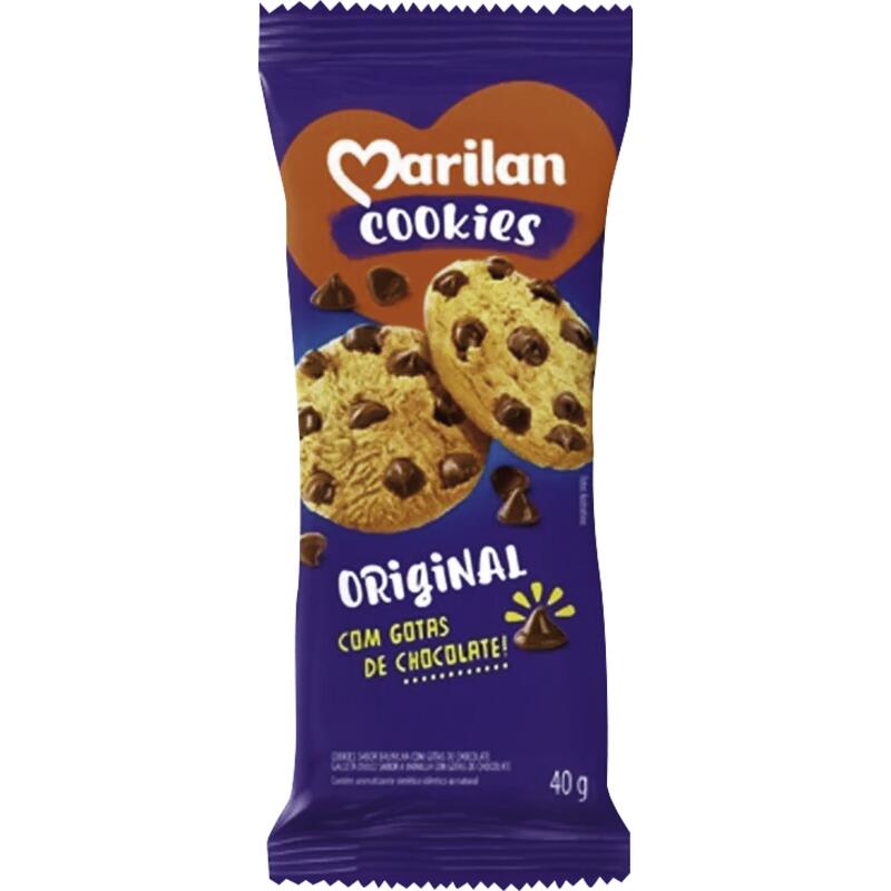Biscoito Cookies Marilan Original 40g