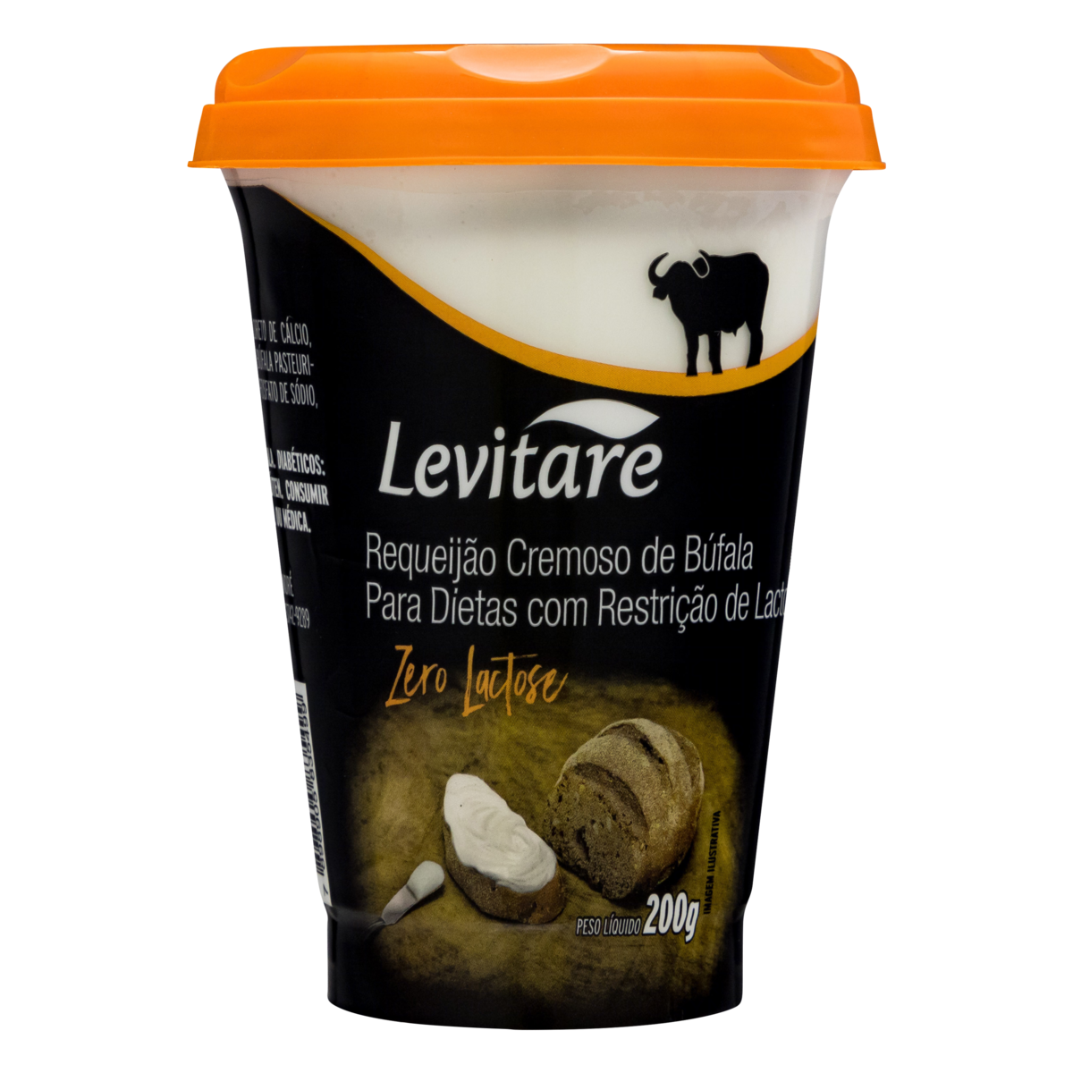 Requeijao Levitare Cremoso De Bufala Zero Lactose Cp 200 G