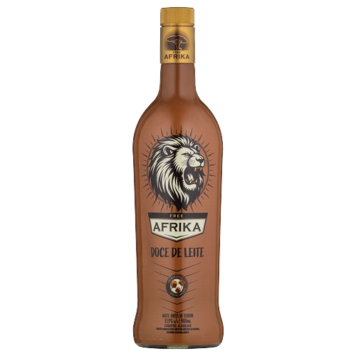 Licor Free Afrika Doce De Leite 900ml