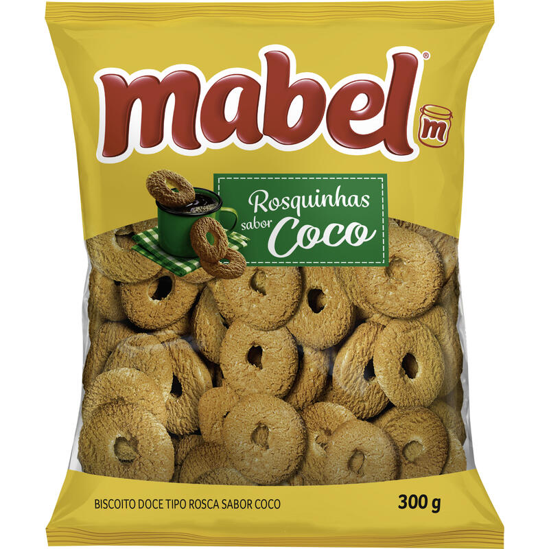 Biscoito Rosquinha MABEL Coco 300g