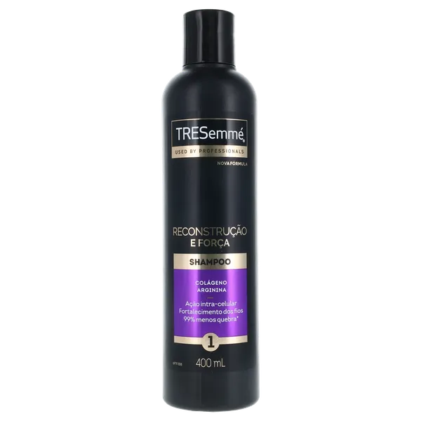 Shampoo TRESemmé 400ml - Reconstrução e Força