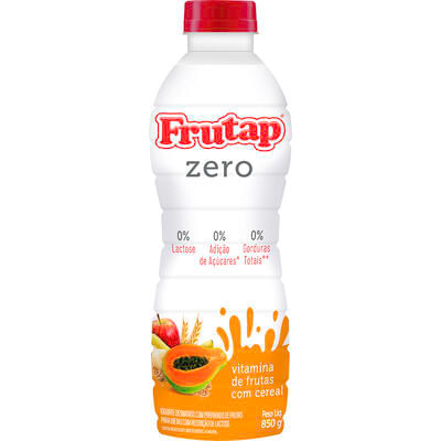 Iogurte Frutap Zero Vitamina 850g
