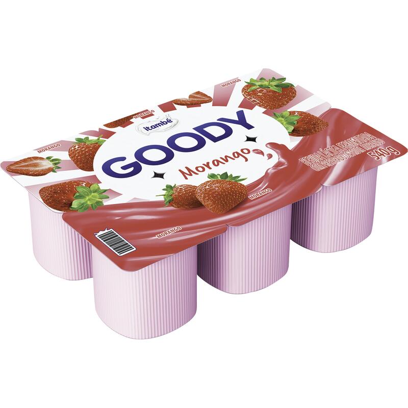 Bebida Láctea Goody Morango 540g