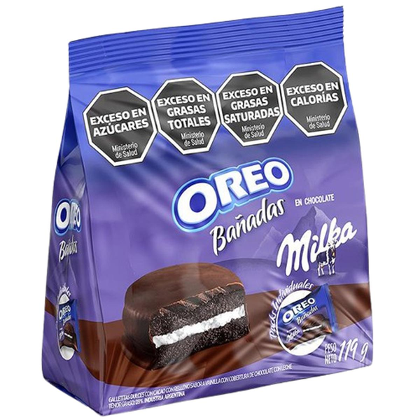 Biscoito Oreo Milka 114g - Chocolate ao Leite