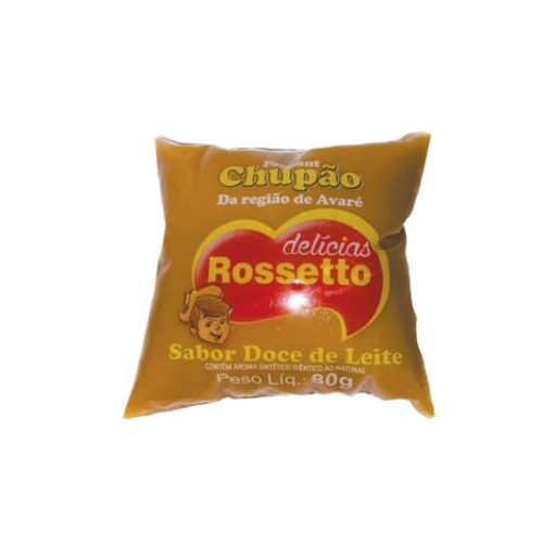 Fondant Chupão Delícias Rossetto Doce De Leite 80g