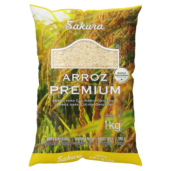 Arroz Sakura 1kg - Premium - Oriental