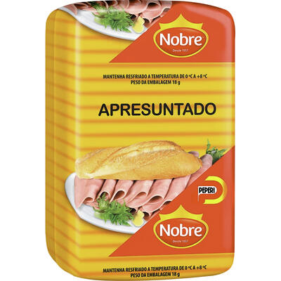 Apresuntado Nobre Preço por quilo na peça