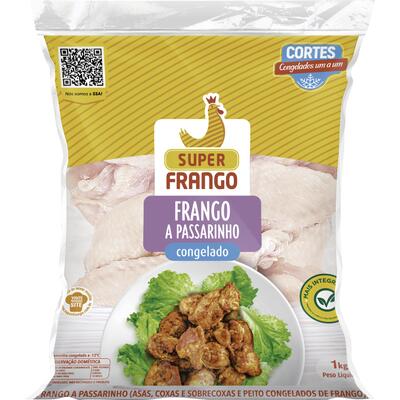 Frango a Passarinho Super Frango Congelado IQF 1kg