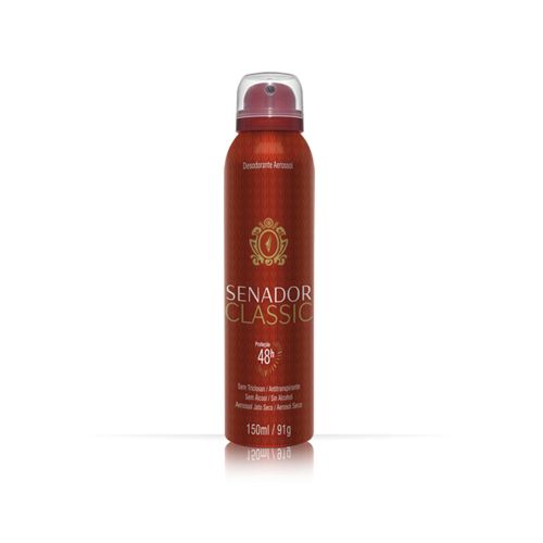 Desodorante Aerosol Senador Classic 150ml