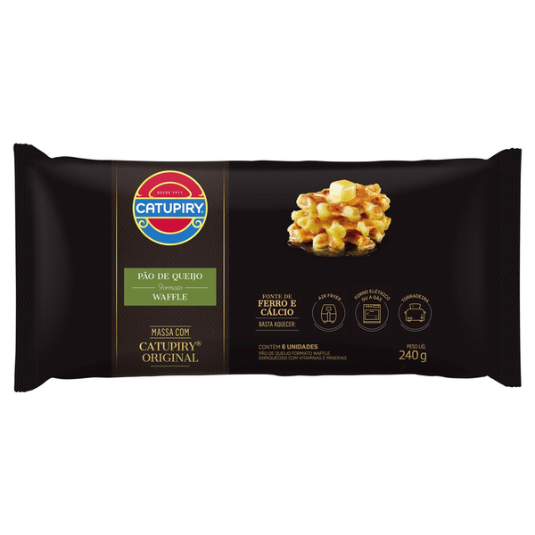 Waffle Catupiry 240g - Queijo