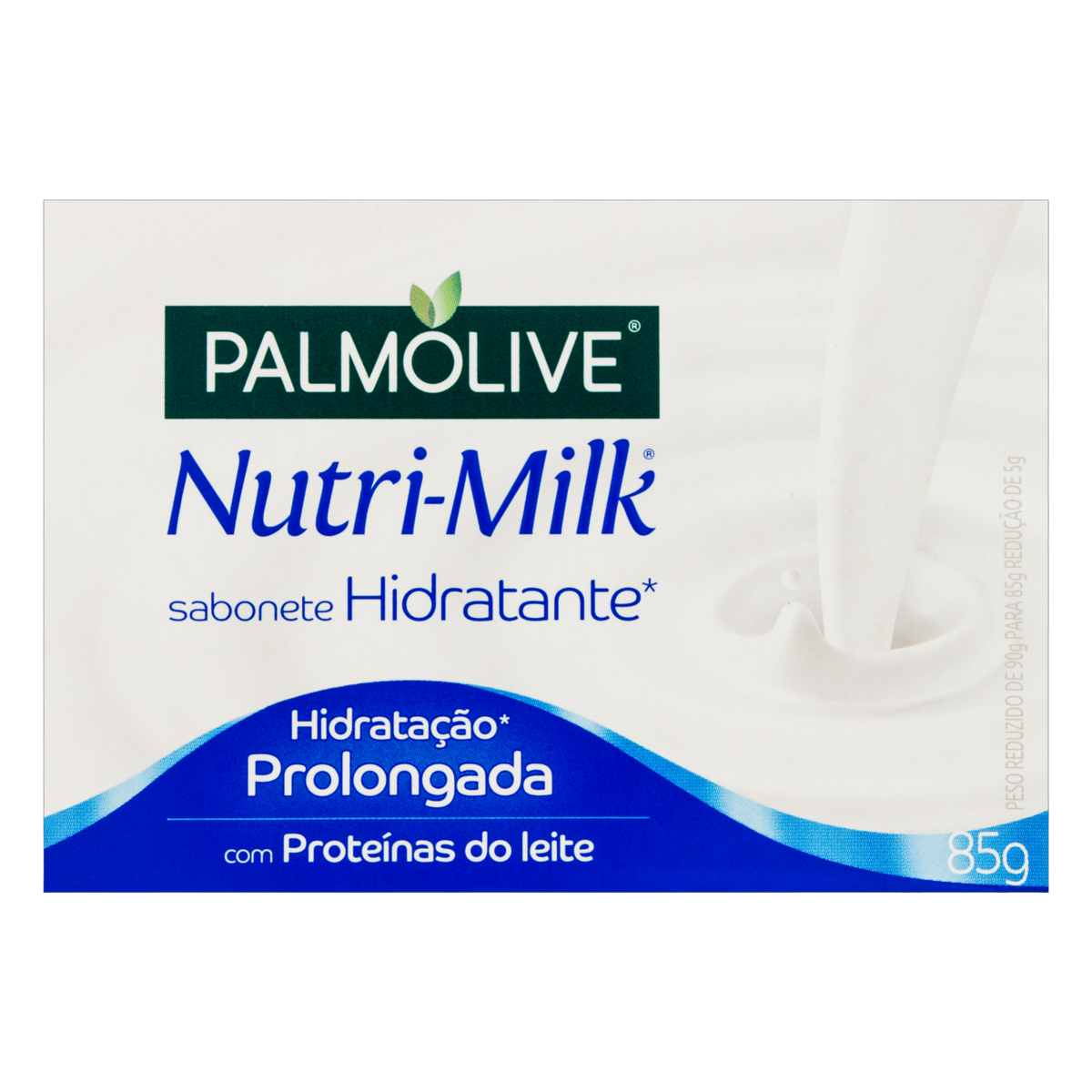 Sabonete em Barra Hidratação Prolongada Palmolive Nutri-Milk Caixa 85g