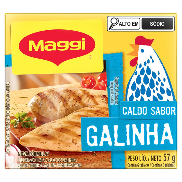 Caldo MAGGI Galinha Tablete 57g