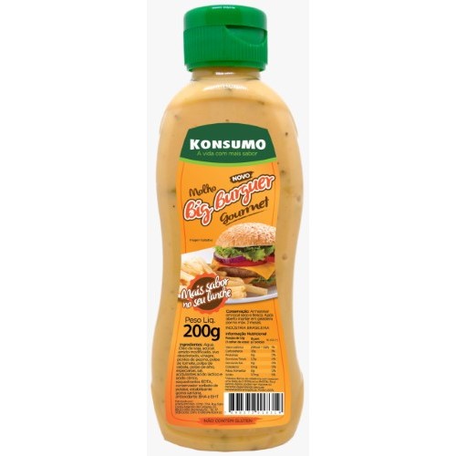 Molho Konsumo Big Burguer 200g