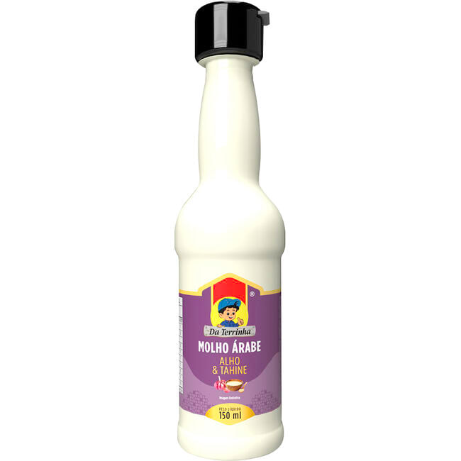 Molho Árabe Da Terrinha Alho 150ml