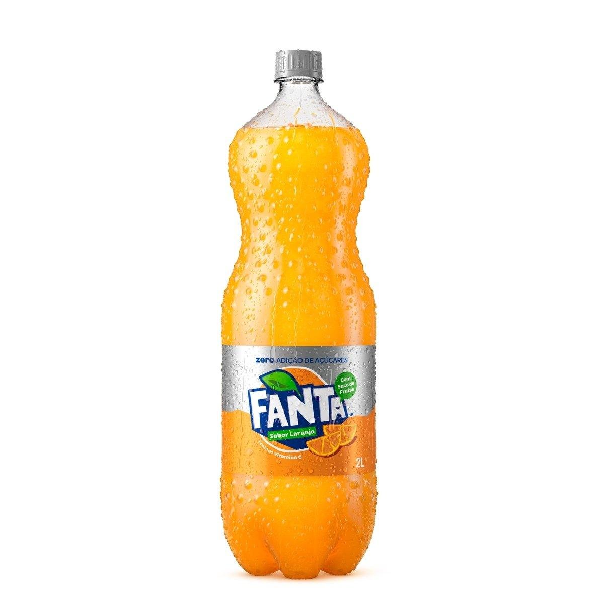 Refrigerante Laranja Zero Açúcar Fanta Garrafa 2L