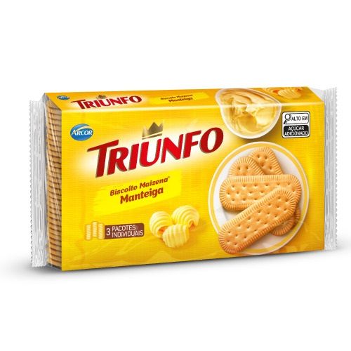 Biscoito Triunfo Maizena Manteiga 345g