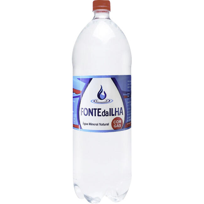 Água Mineral Fonte da Ilha Com gás 2L