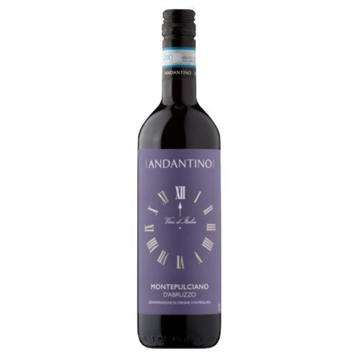 Vinho Tinto Italiano Andantino Montepulciano De Abruzzo 750ml