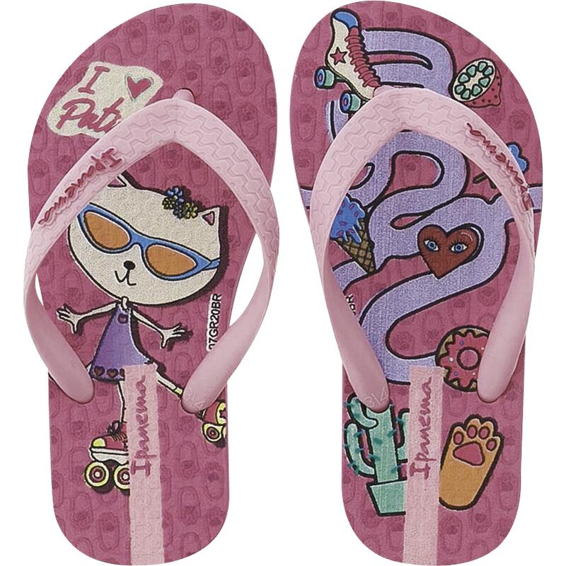 Sandália Temas Ipanema Rosa 29/30 Par