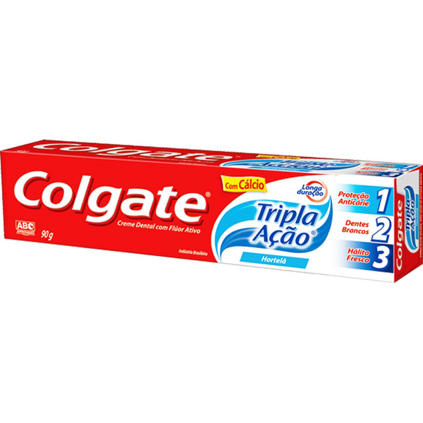 Creme Dental Colgate Tripla Ação Hortelã 90g