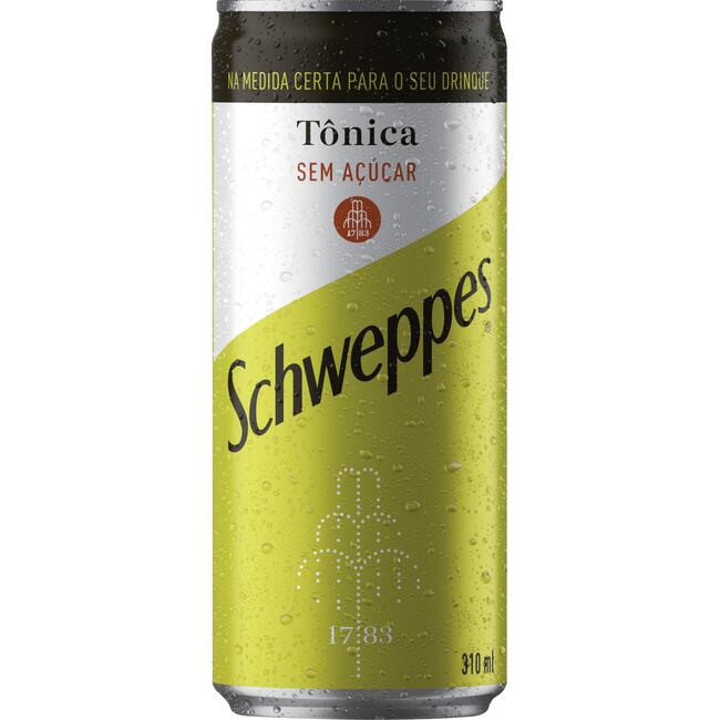 Água Tônica Schweppes Sem açúcar 310ml