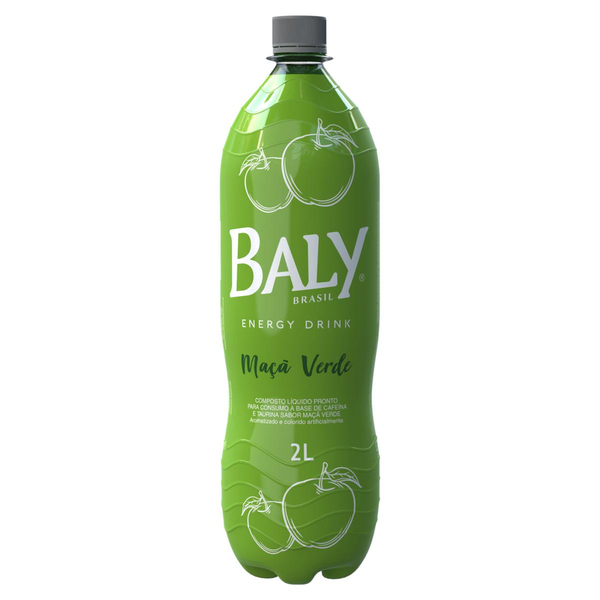 Bebida Energética BALY Maça Verde 2L