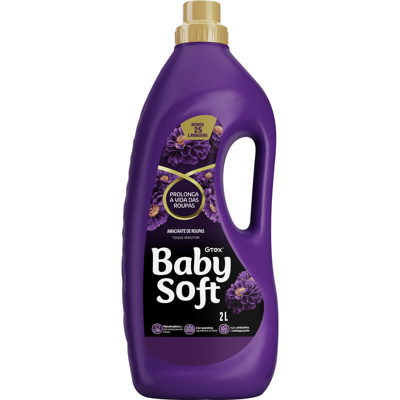 Amaciante de Roupa BABY SOFT Toque Sedutor 2l