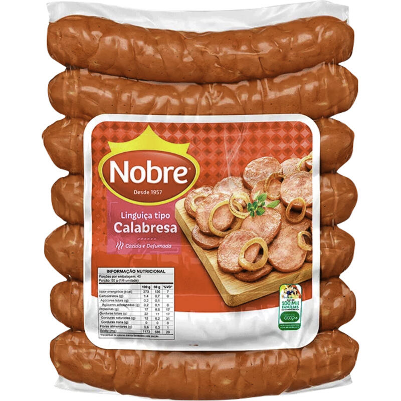 Linguiça Calabresa Nobre 2kg