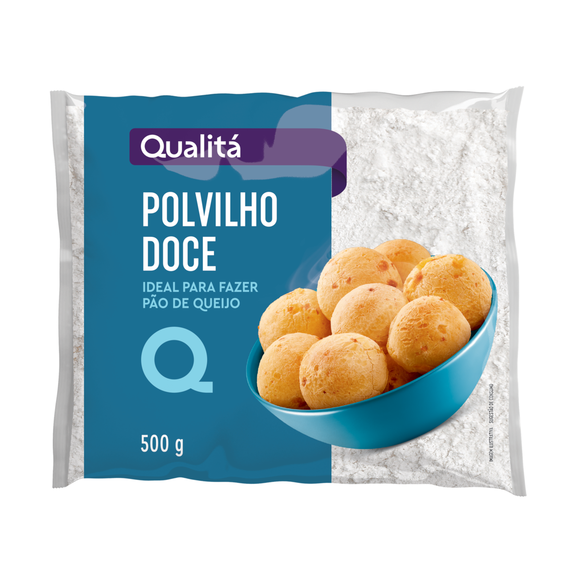 Polvilho Doce QUALITÁ Pacote 500g