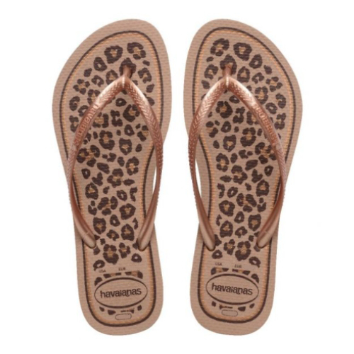 Sandália HAVAIANAS Animals 35/36 Rose Gold