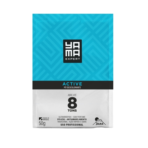 Pó Descolorante Yamá Active 8 Tons 50g