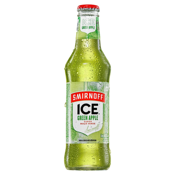Bebida Mista Alcoólica Gaseificada Green Apple Smirnoff Ice 275ml