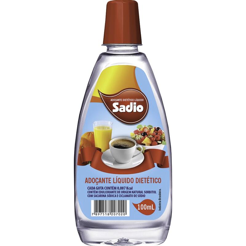 Adoçante Líquido Sadio Sacarina 100ml