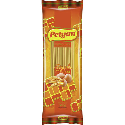 Macarrão de Sêmola com Ovos Petyan Espaguete 500g