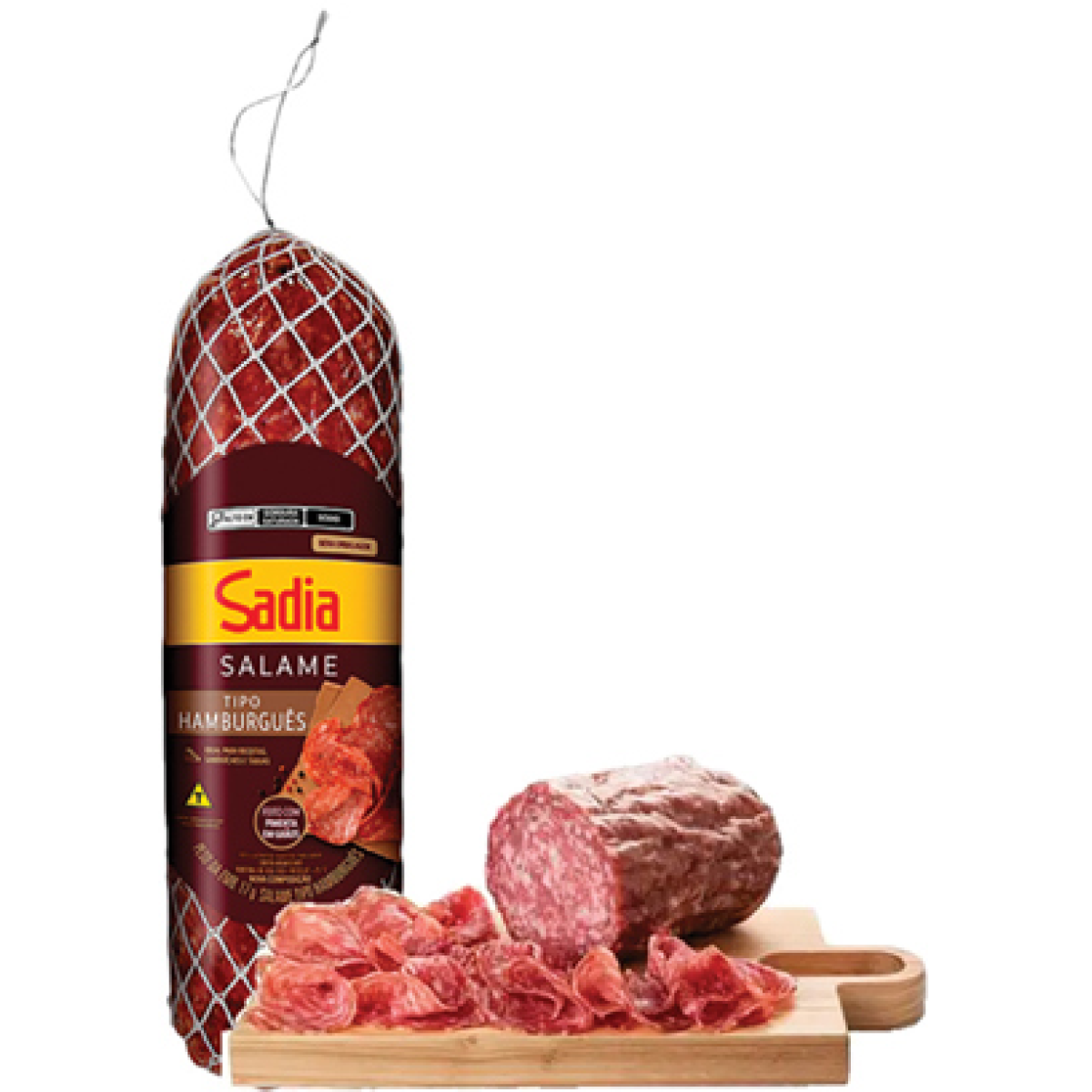 Salame Hamburgues Fatiado SADIA Bandeja 1Kg