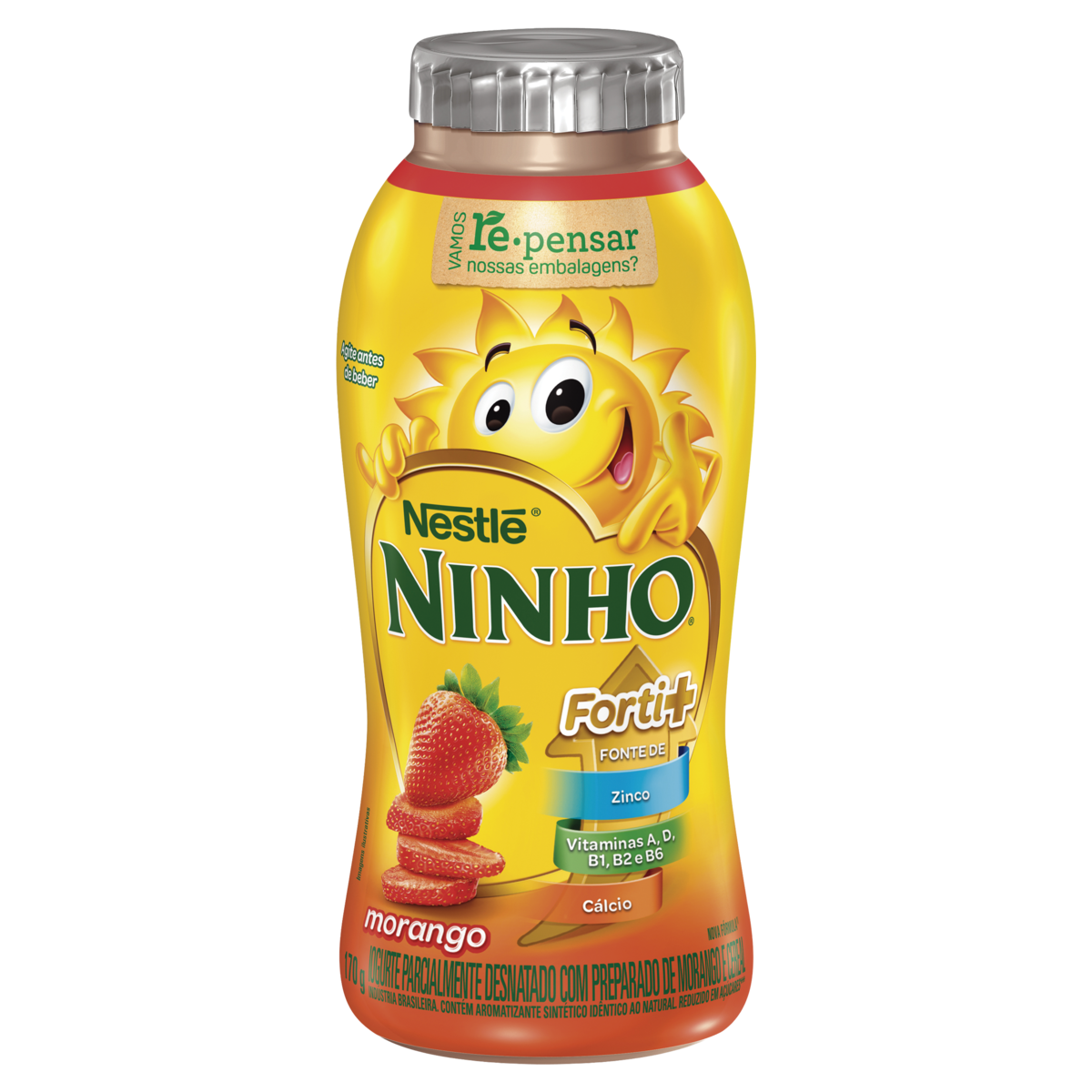 Iogurte Ninho Morango 170g