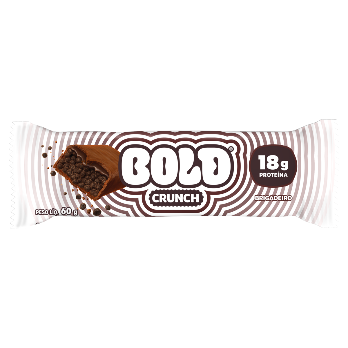 Barra de Proteína BOLD Crunch Brigadeiro 60g