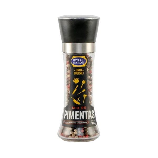 Mix de Pimenta Sweet 90g - Com Moedor