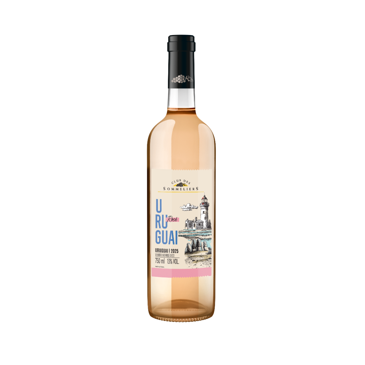 Vinho Rose Uruguaio Clube Des Sommeliers 750ml