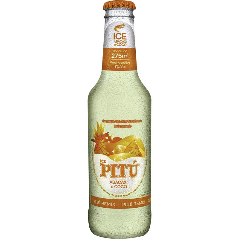 Bebida Ice Pitú Abacaxi e Coco 275ml