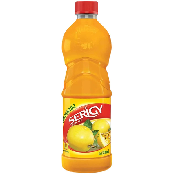 Suco Concentrado Serigy 500g - Maracujá - Pet