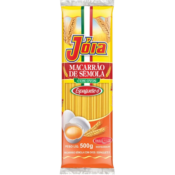 Massa de Sêmola Jóia 500g - Espaguete