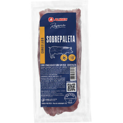 Sobrepaleta Suína Alibem Cong Preço por quilo na peça
