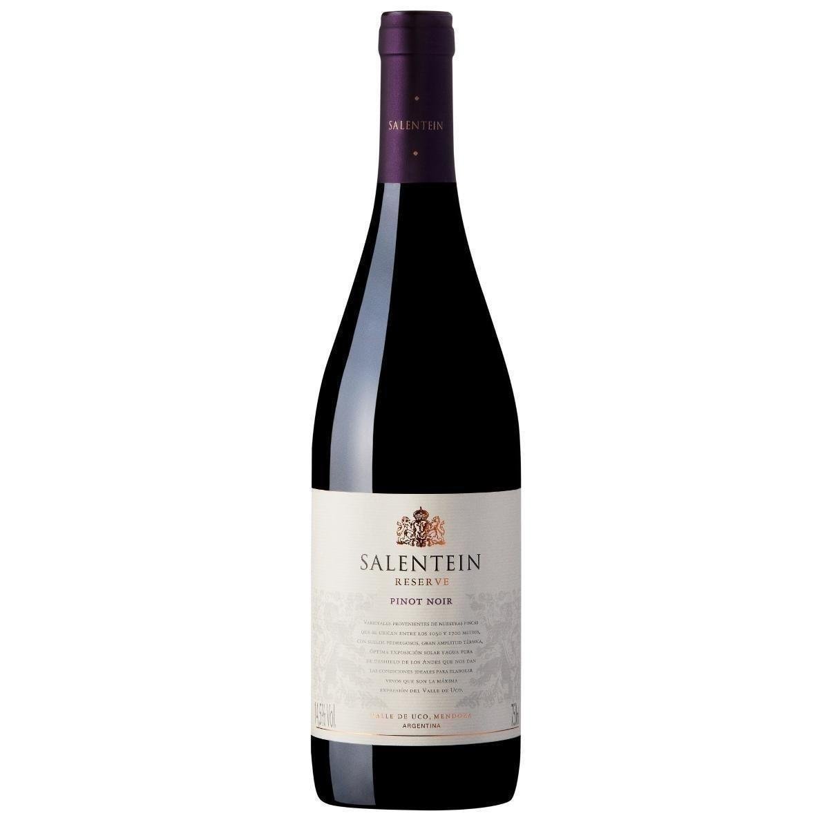 Vinho Tinto Argentino Salentein Reserva Pinot Noir 750ml